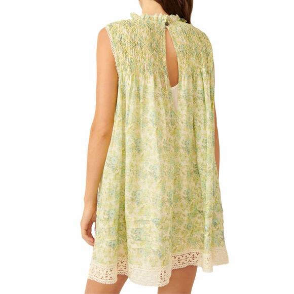 Free People Shea Floral Mini Casual Dress Size XS - Picture 11 of 15